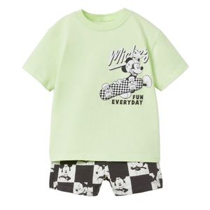 Checkeredboard Mickey Mouse set